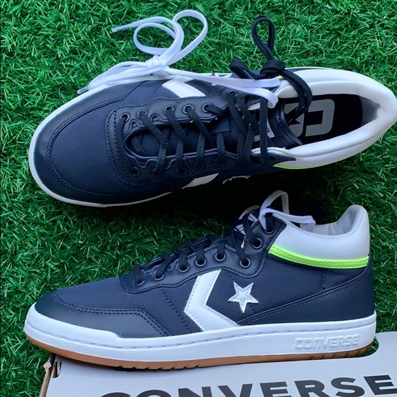 CONVERSE FASTBREAK PRO MID OBSIDIAN/WHITE/ MENS - Picture 13 of 16